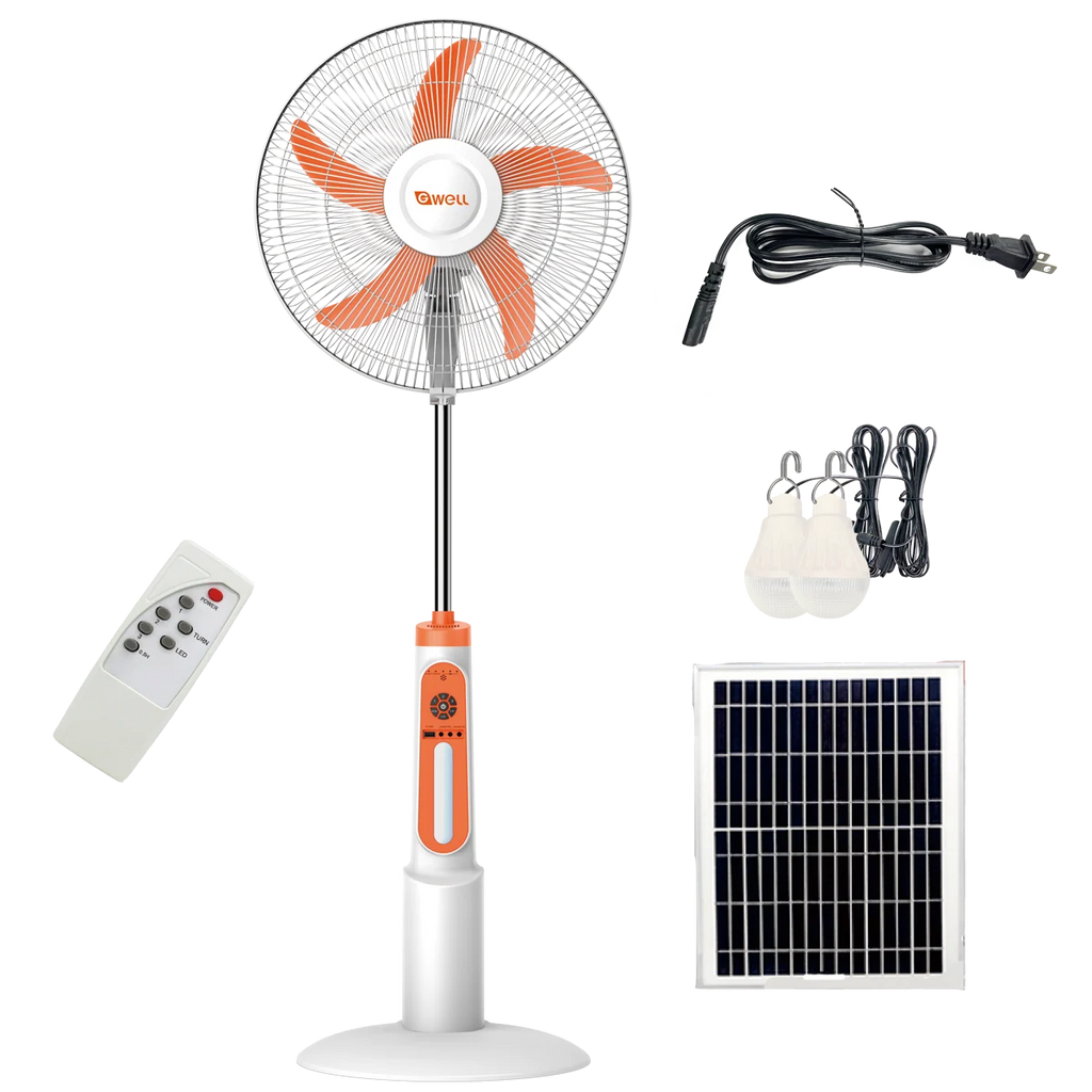 Ventilador Recargable Solar Multi-Funcional Easy Power - Ref. EP-2216