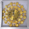 Reloj de Pared Luxury Gold Sun - Elegancia y Diseño para el Hogar